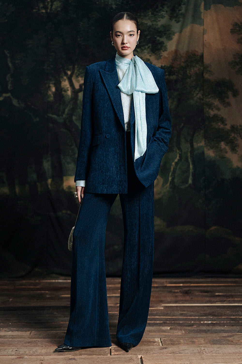 Melancolie V-Neck Blazer - MEAN BLVD