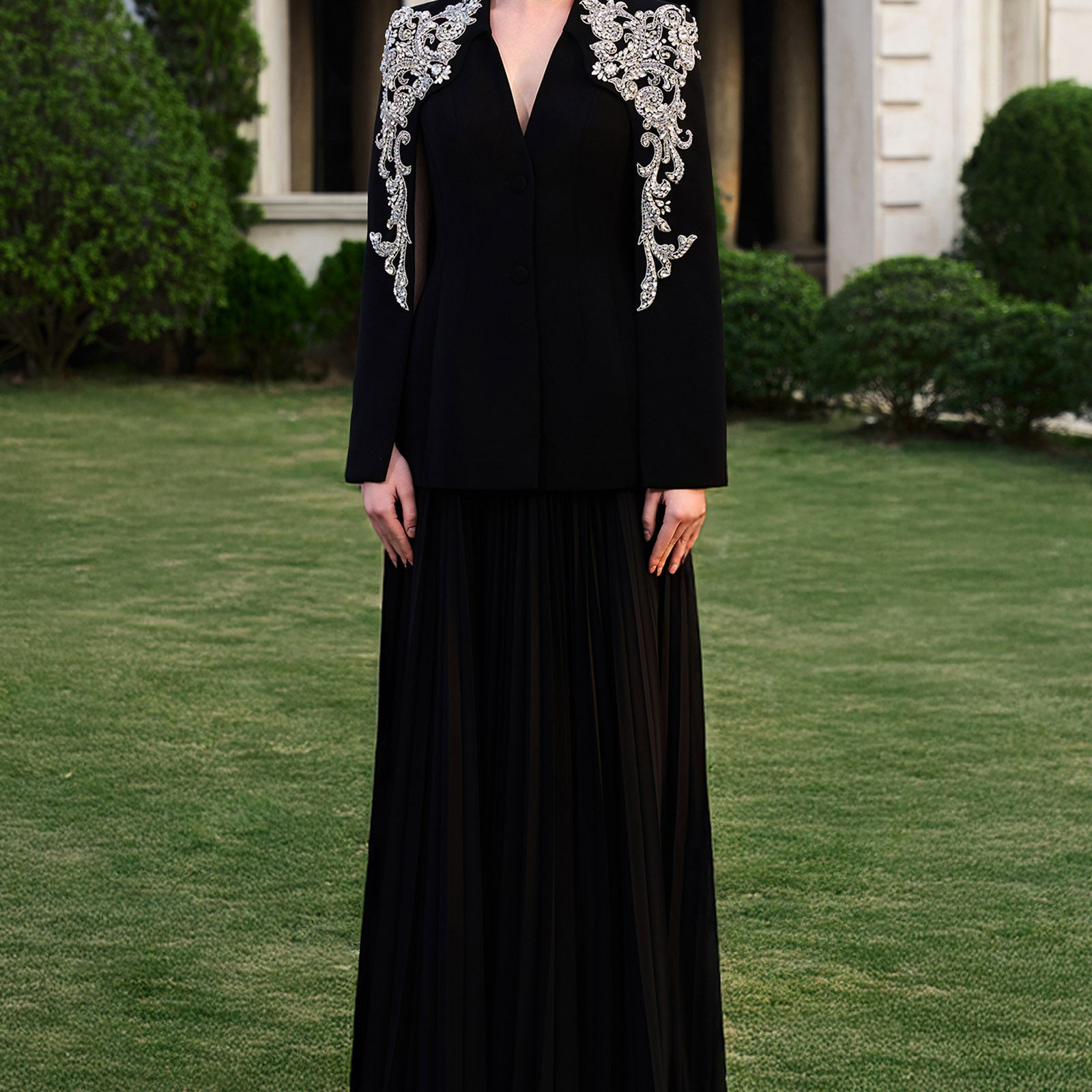 Melanie V-Neck Set - MEAN BLVD