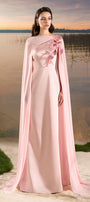 Meringue Cape Sleeve Maxi Dress - MEAN BLVD