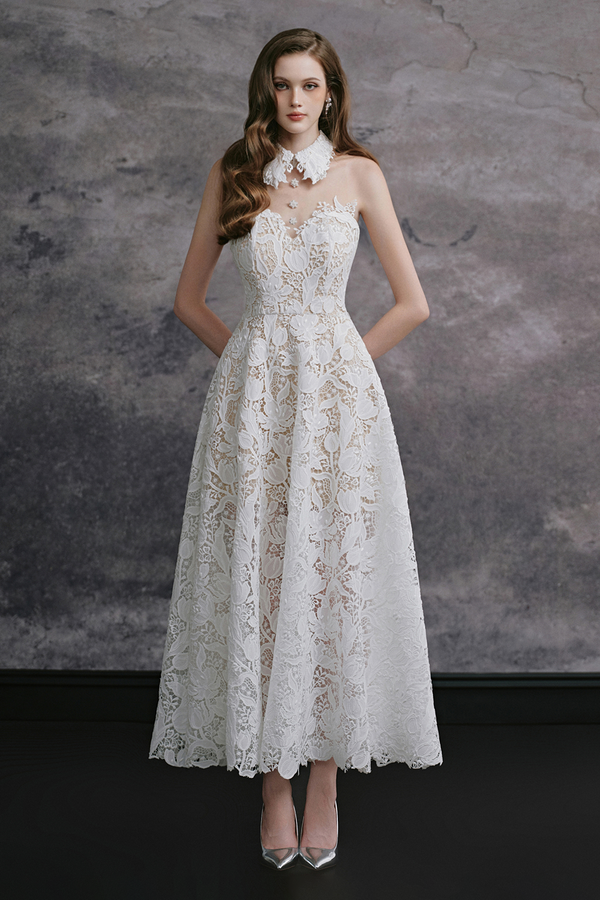 Merri Collared Button Midi Dress - MEAN BLVD