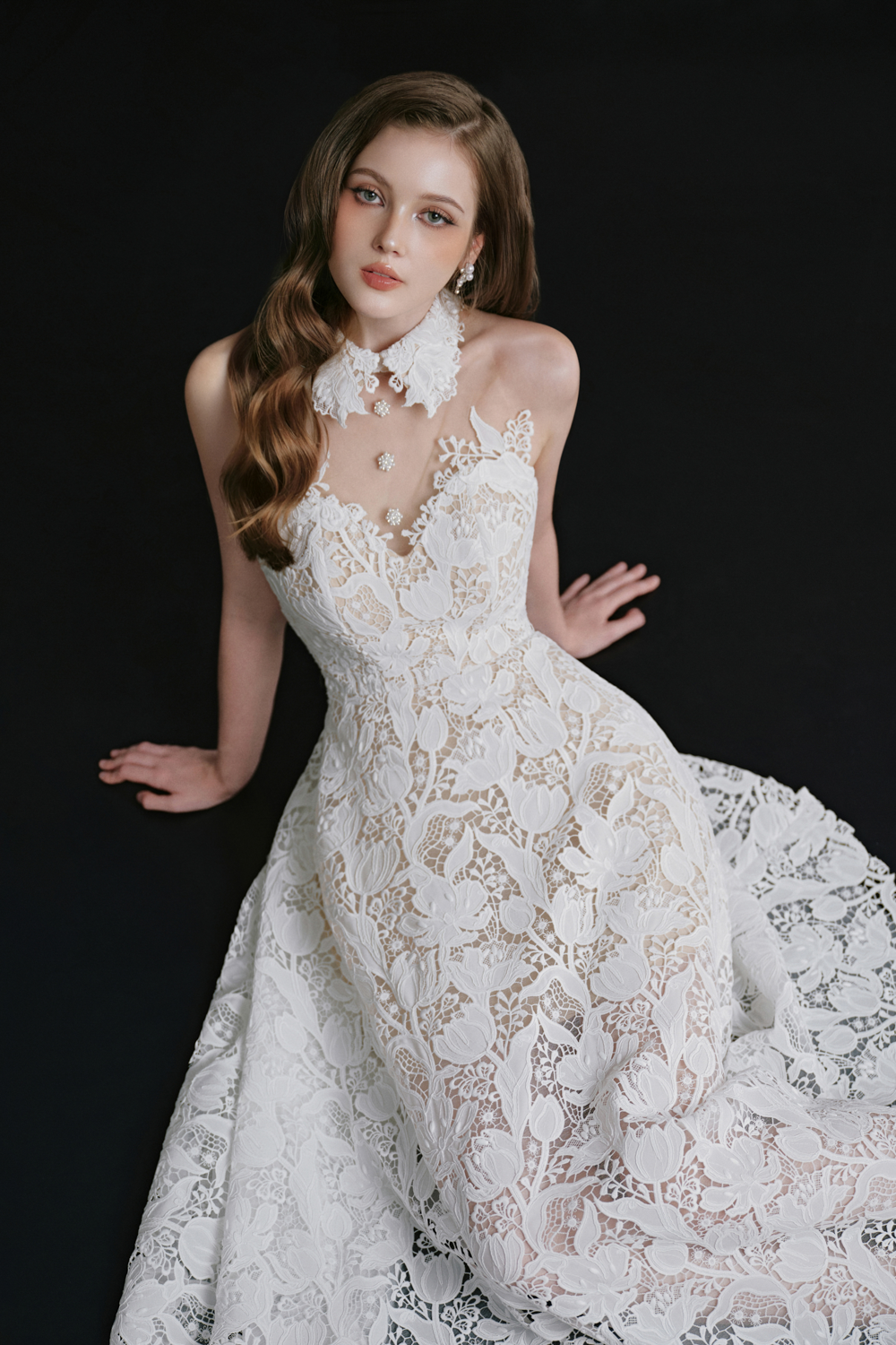 Merri Collared Button Midi Dress - MEAN BLVD