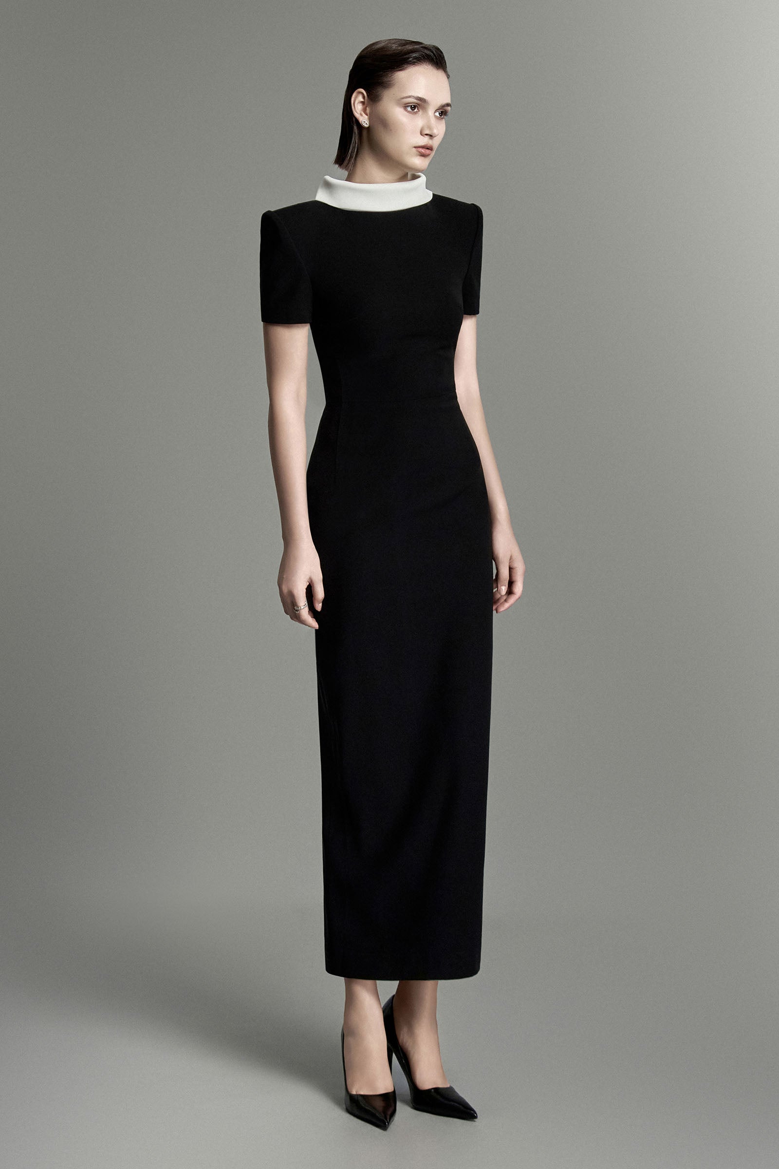 Messina Cowl Midi Dress - MEAN BLVD