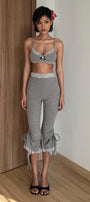 Midnight Ruched Pants - MEAN BLVD