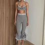 Midnight Ruched Pants - MEAN BLVD
