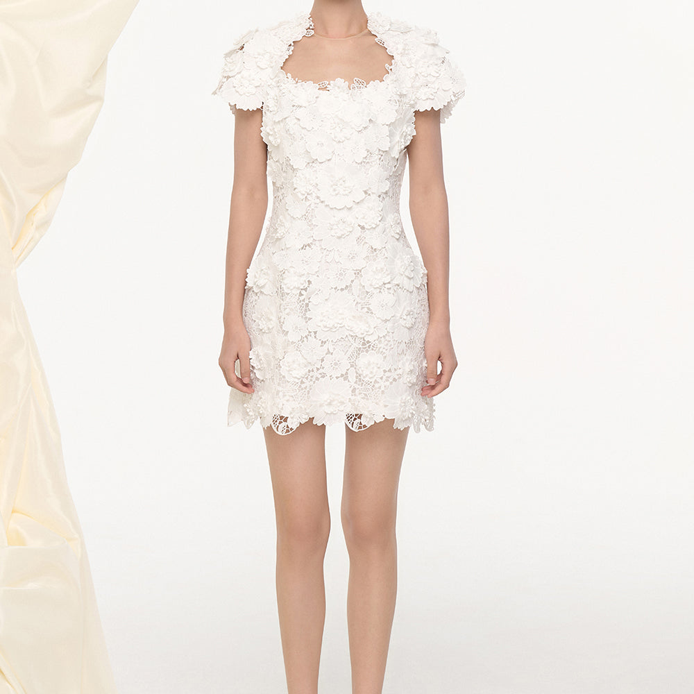 Mirae Illusion Mini Dress - MEAN BLVD