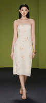 Mireline Straight Across Midi Dress - MEAN BLVD