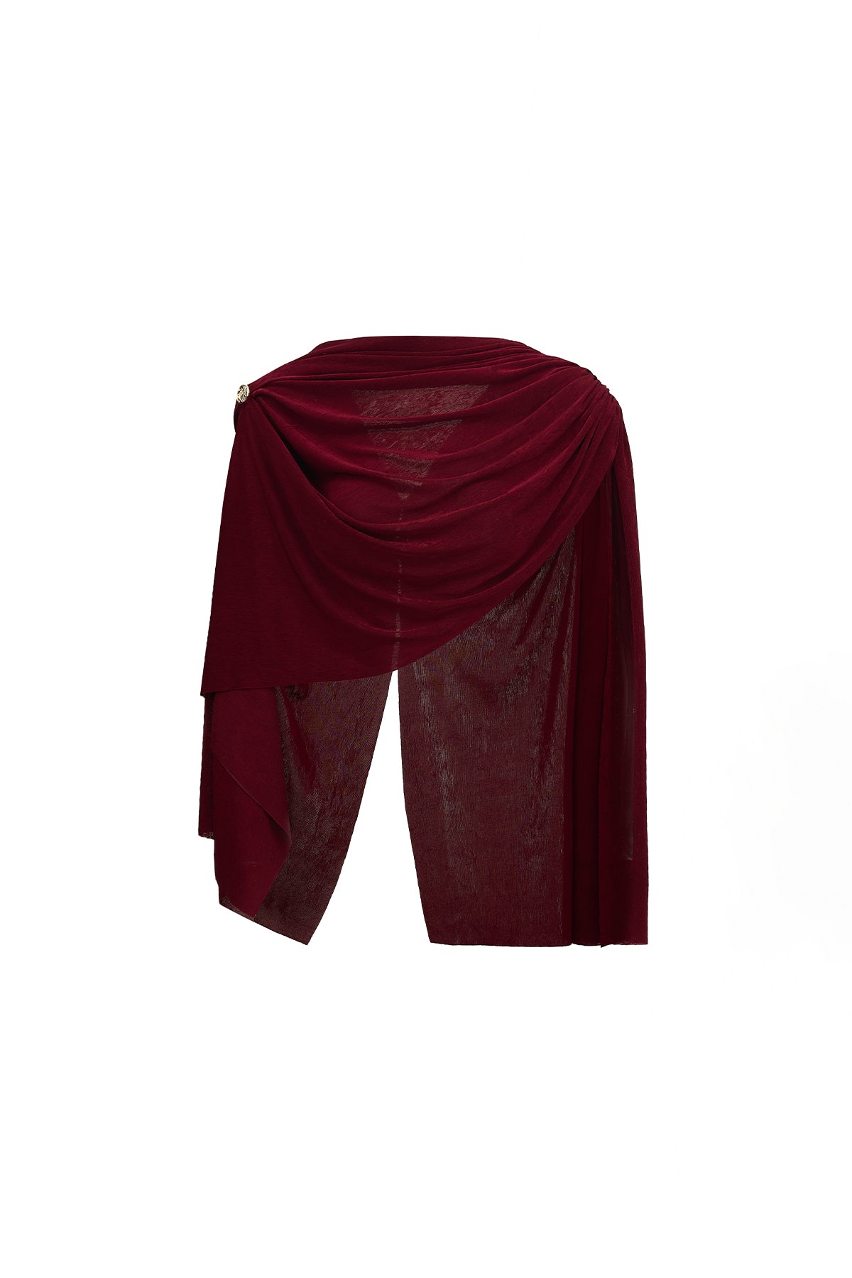 Mirelle Draped Cape - MEAN BLVD