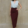 Mirelle Draped Skirt - MEAN BLVD