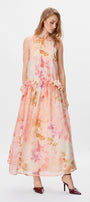 Mireya Ruffle Maxi Dress - MEAN BLVD