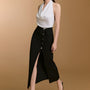 Miuva Cowl Synthetic Silk Top - MEAN BLVD