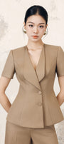 Moc Peplum Blazer - MEAN BLVD