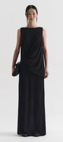 Moisson Boat Neck Maxi Dress - MEAN BLVD