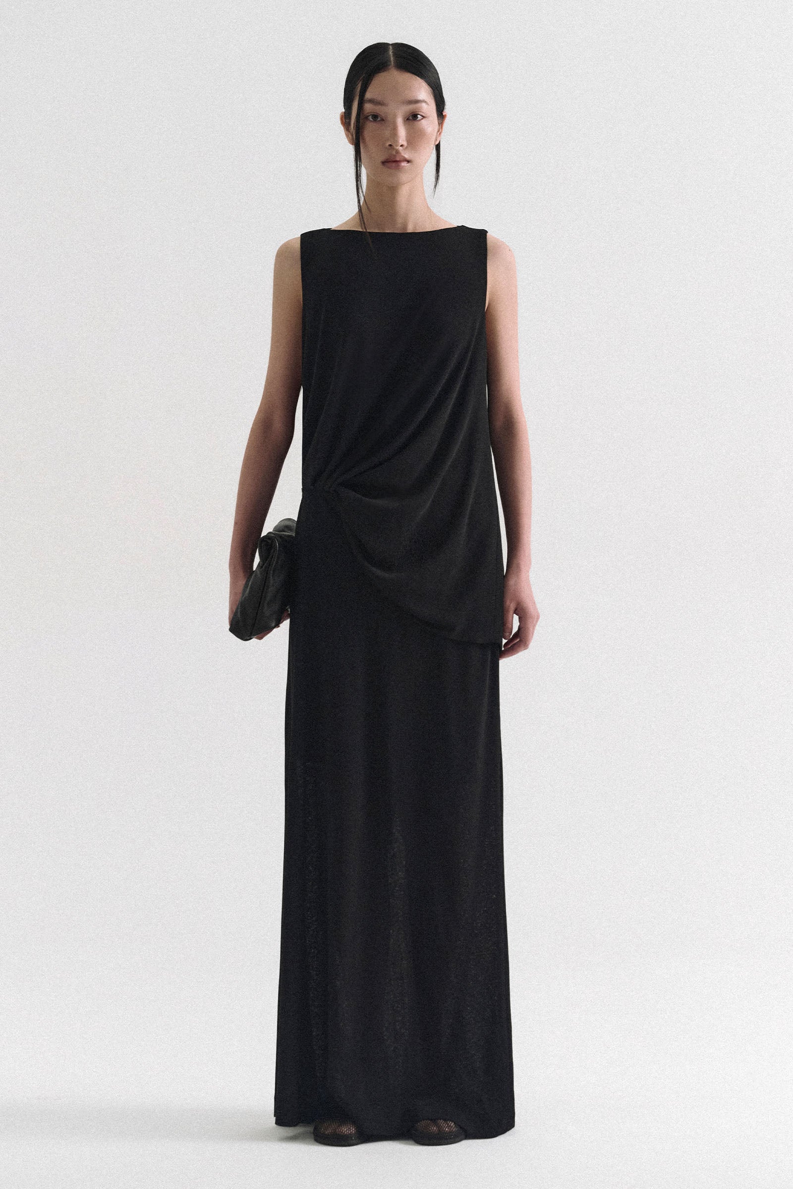 Moisson Boat Neck Maxi Dress - MEAN BLVD