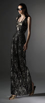 Molten V-Neck Maxi Dress - MEAN BLVD