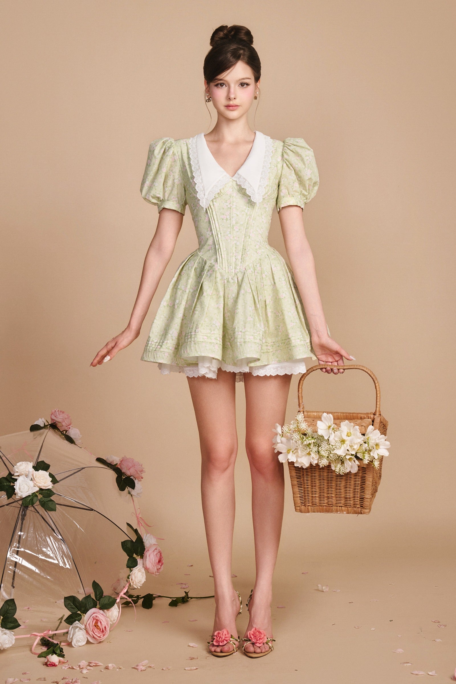 Mon V-Neck Mini Dress - MEAN BLVD