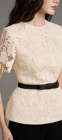 Monéra Peplum Top - MEAN BLVD