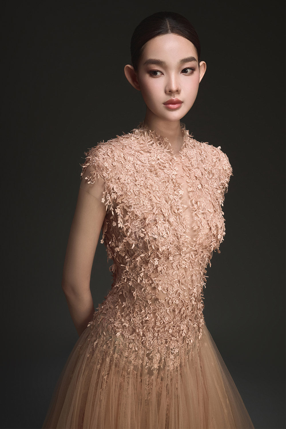 Mint Ombre Lace Midi Dress