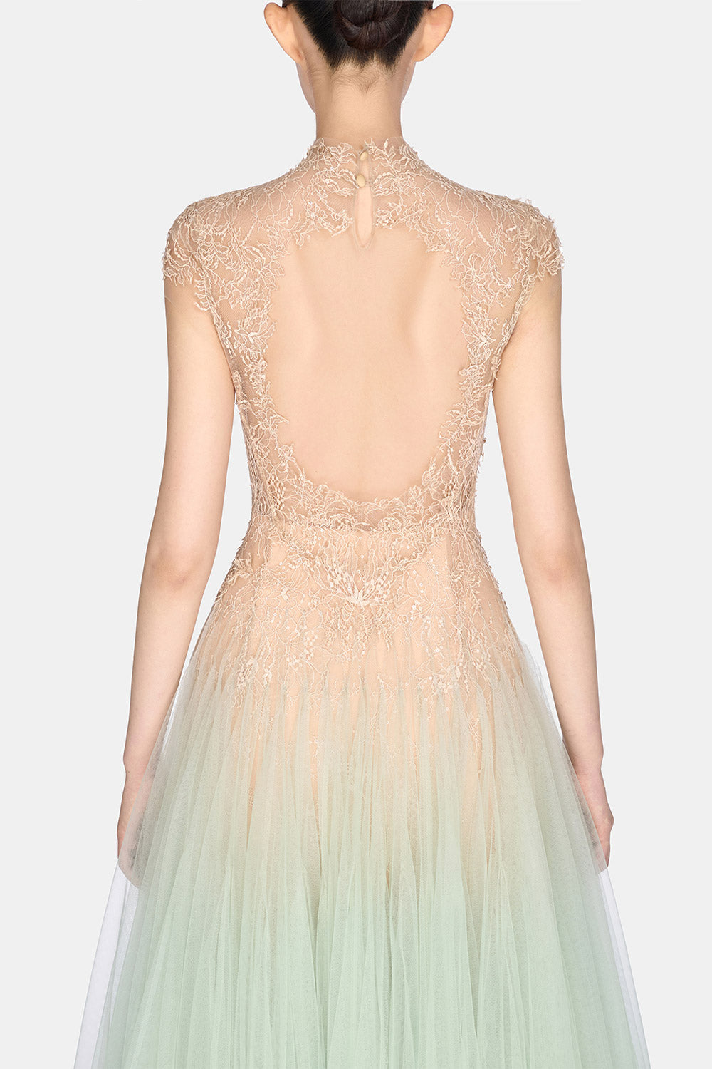 ombre cut out dress Byron Bay Ombre Cutout Maxi Dress L