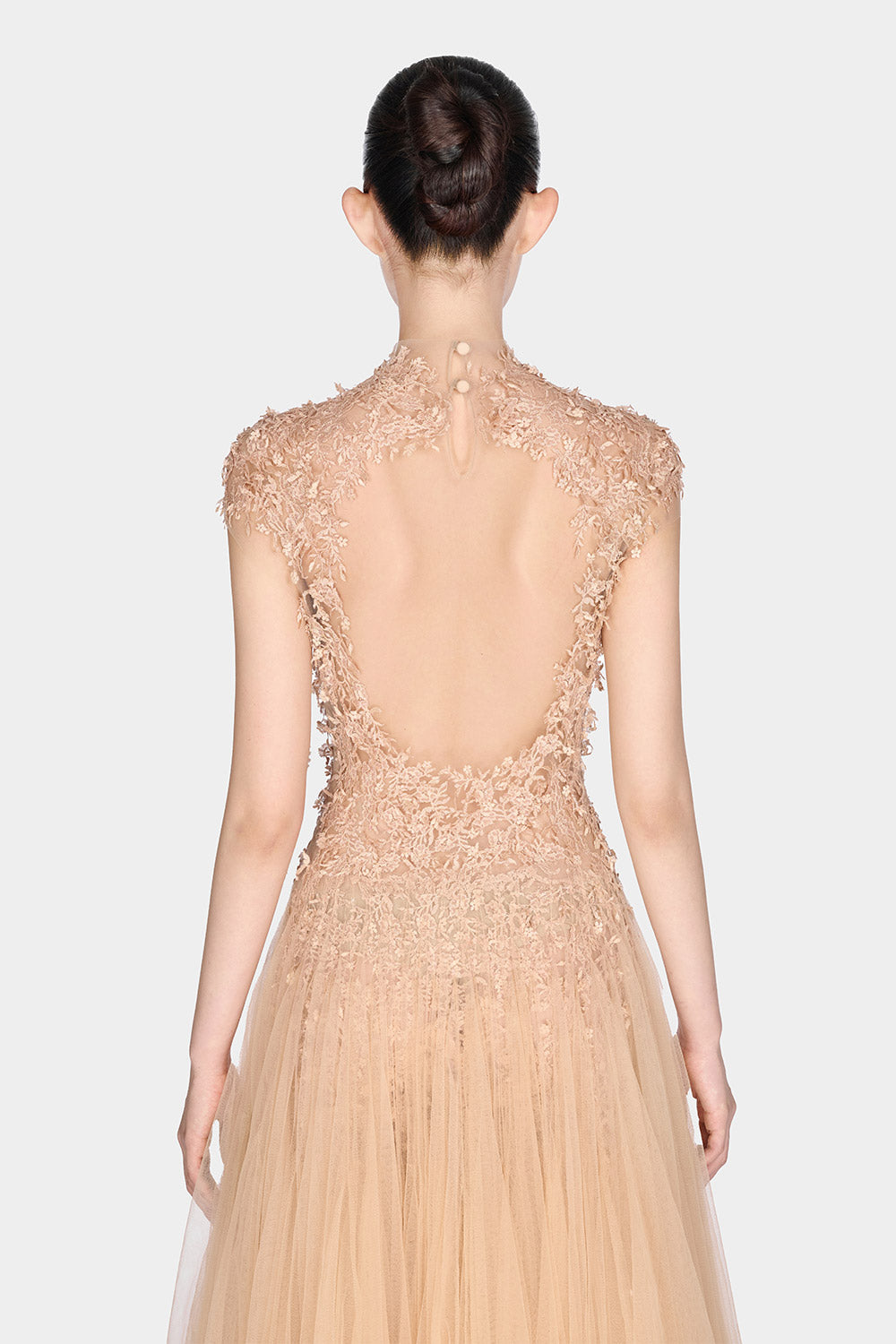 Mint Ombre Lace Midi Dress