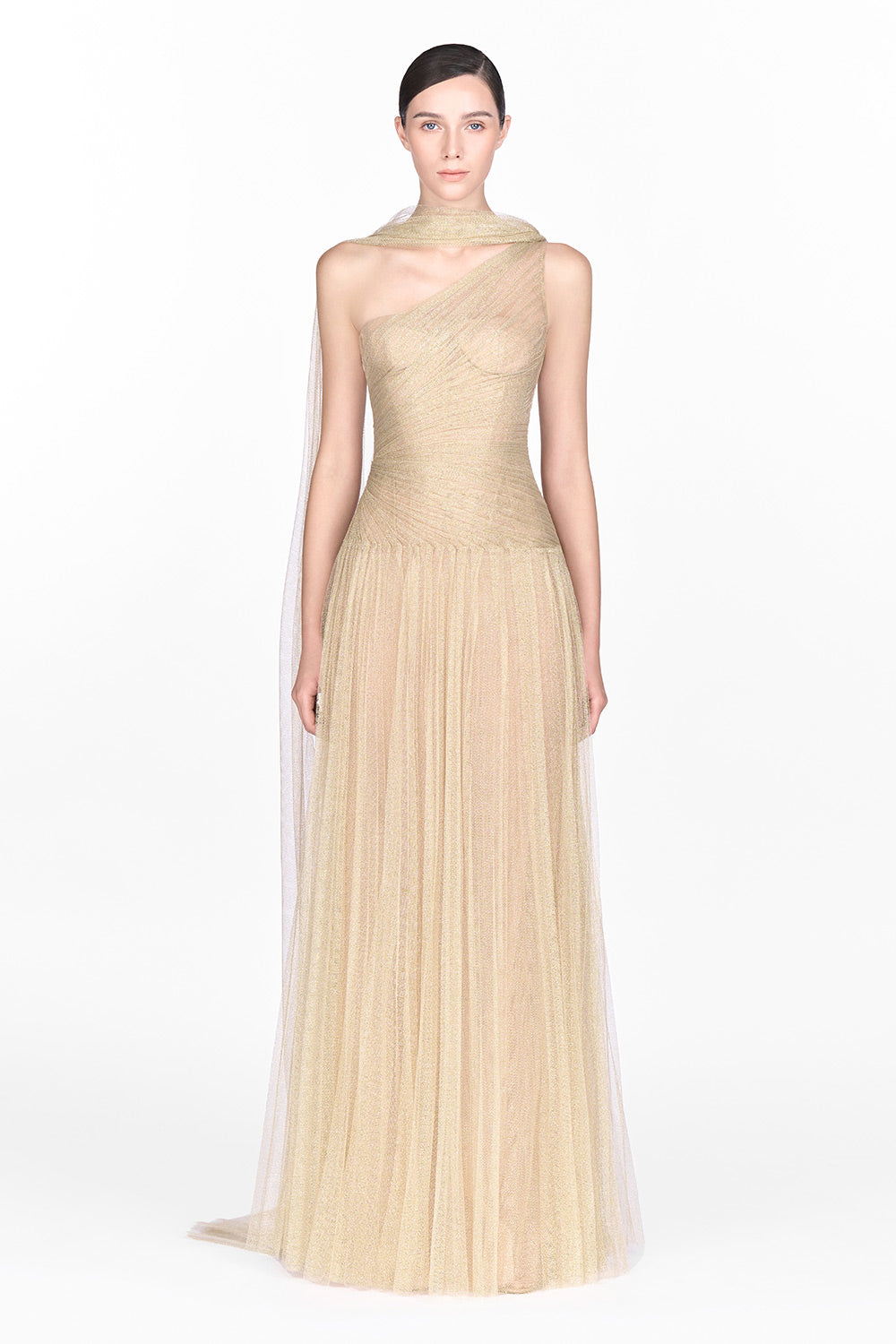 Draped Maxi Dress