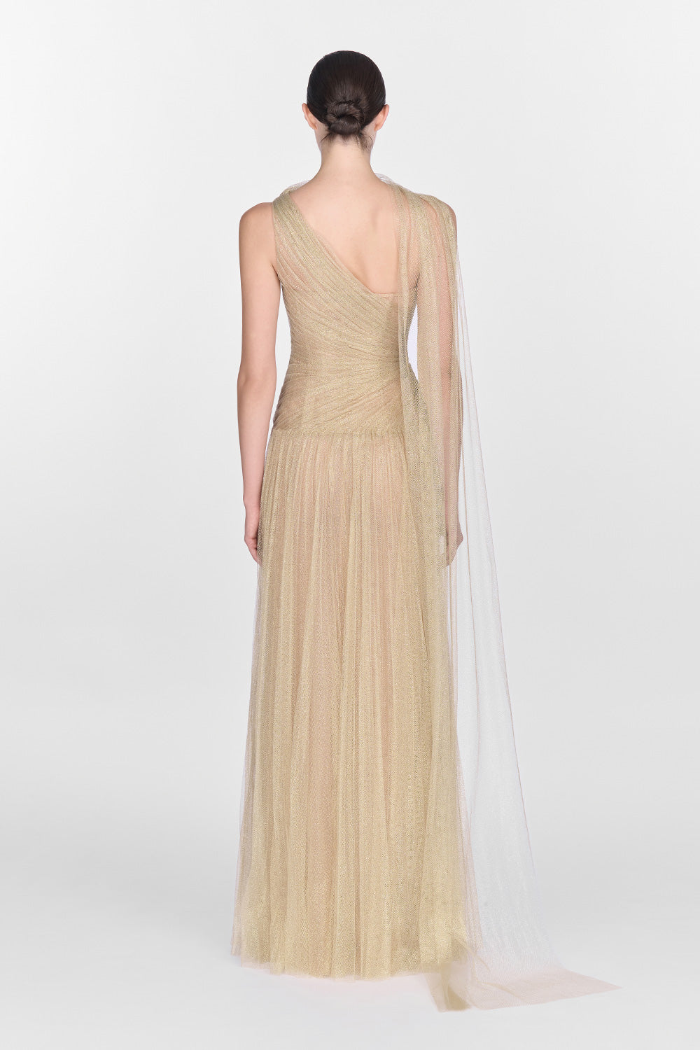 Draped Maxi Dress