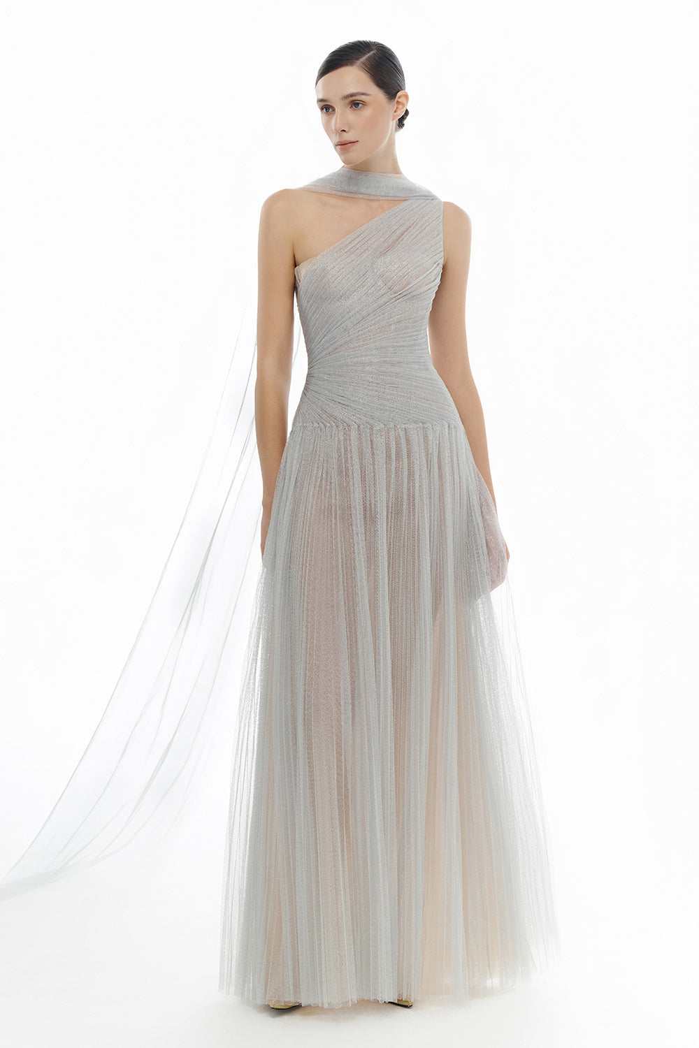 Draped Maxi Dress