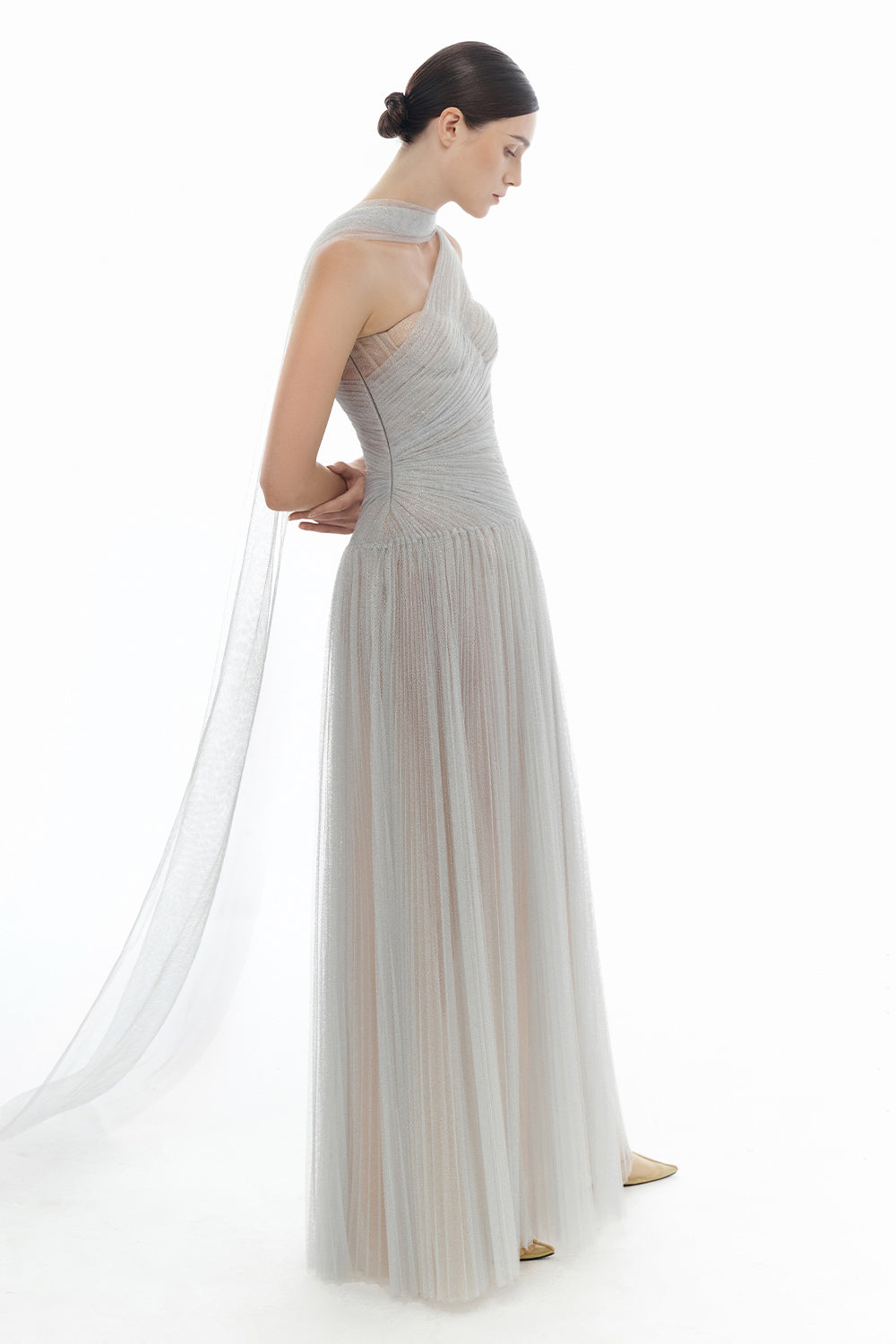 Draped Maxi Dress