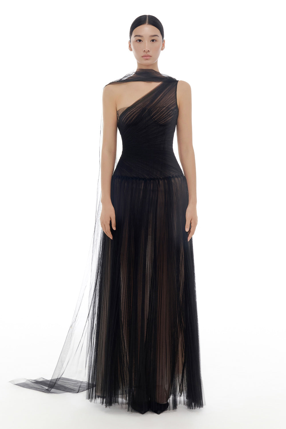Draped Maxi Dress
