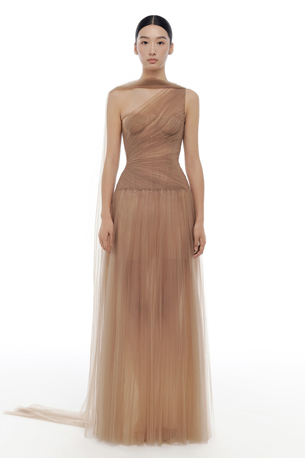 Draped Maxi Dress