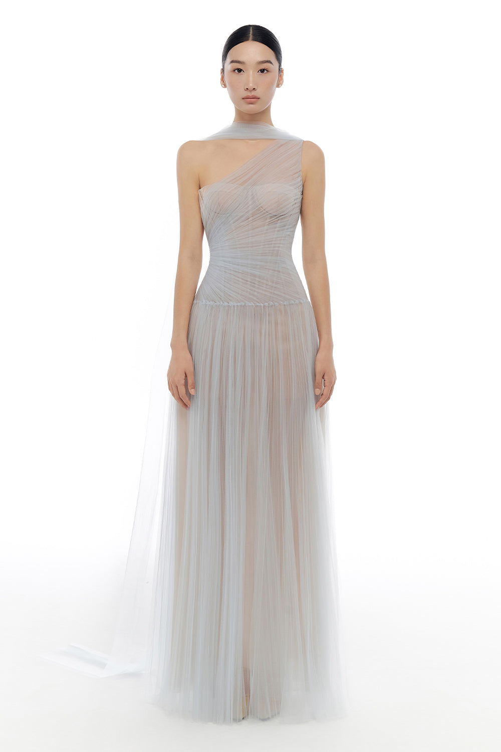 Draped Maxi Dress