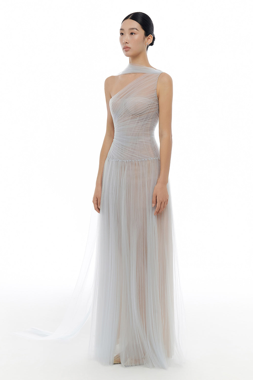 Draped Maxi Dress
