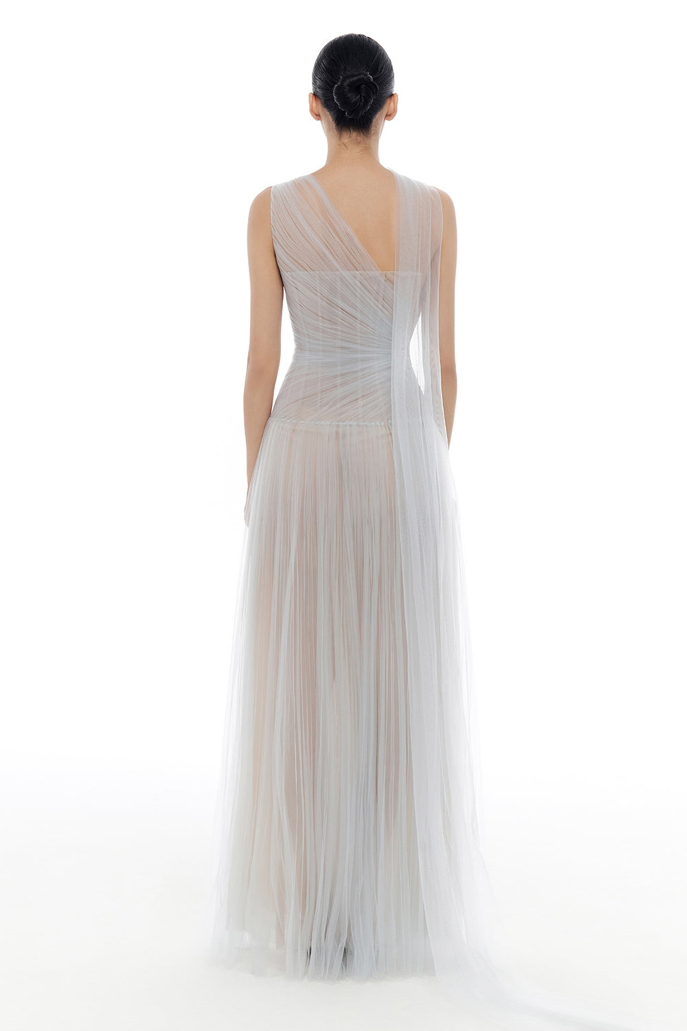Draped Maxi Dress
