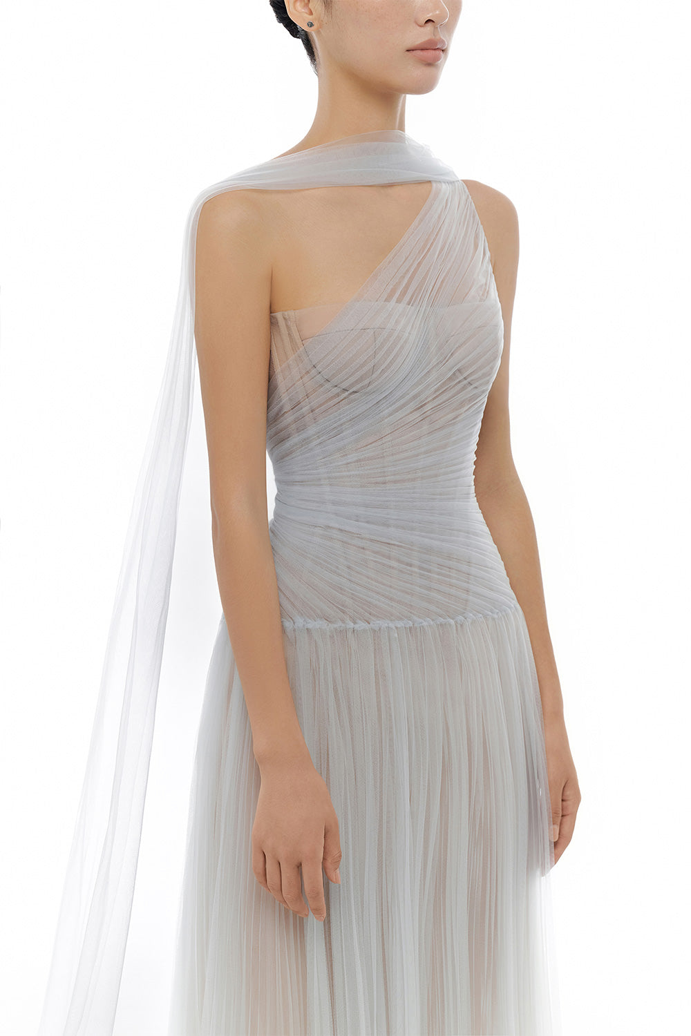 Draped Maxi Dress