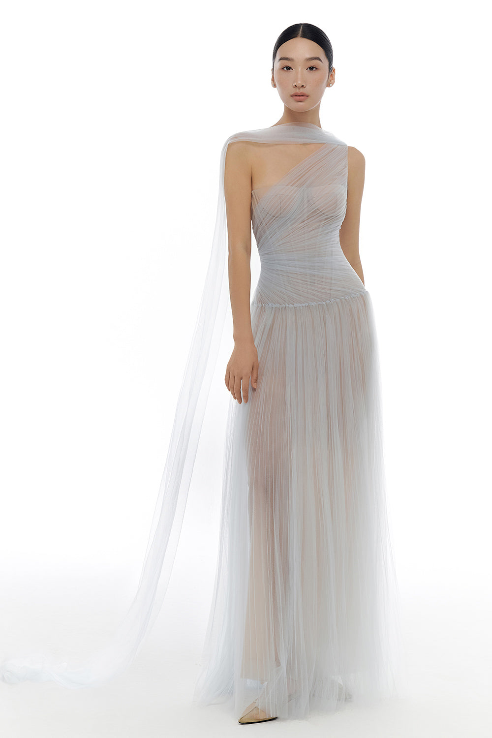 Draped Maxi Dress