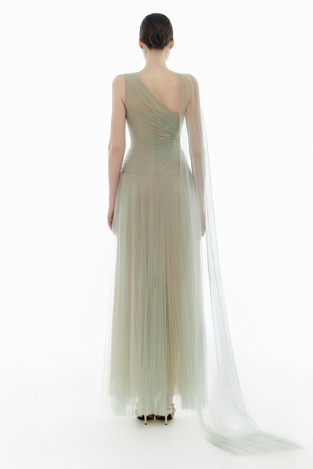 Draped Maxi Dress