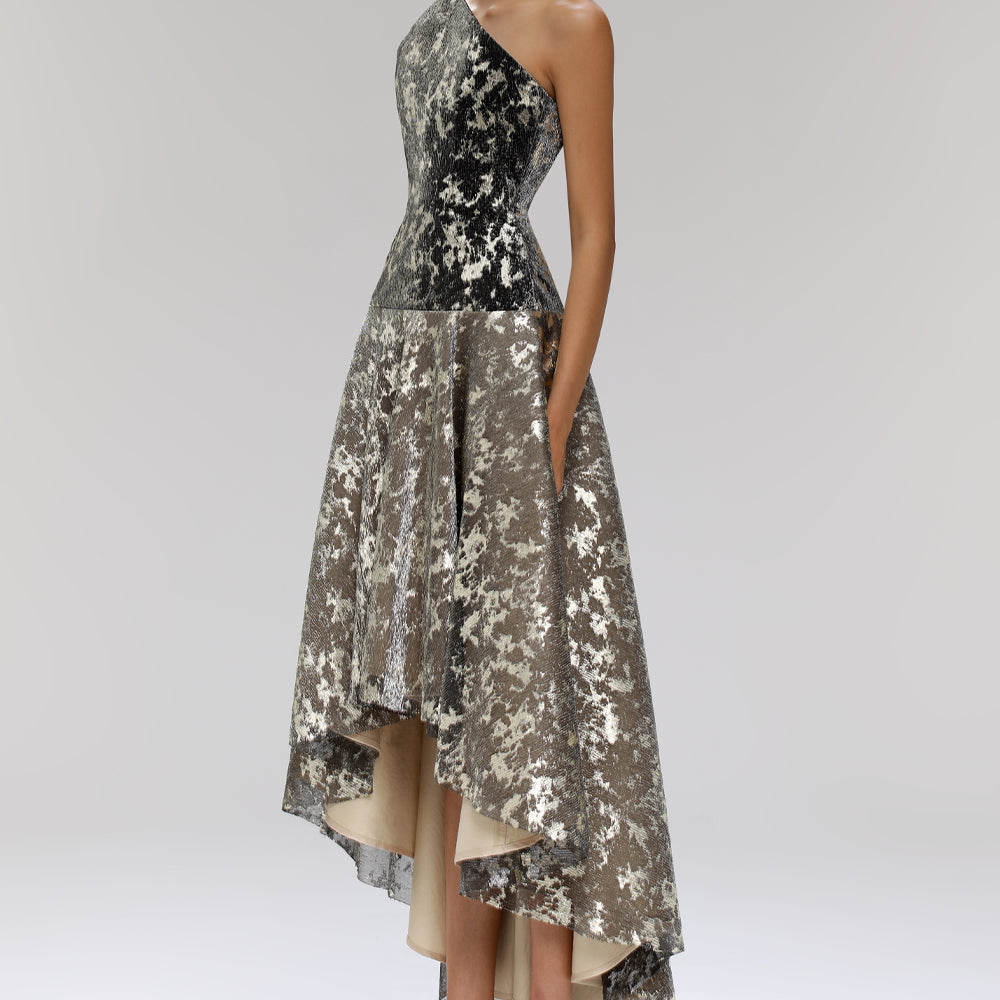 Morii Asymmetric Midi Dress - MEAN BLVD