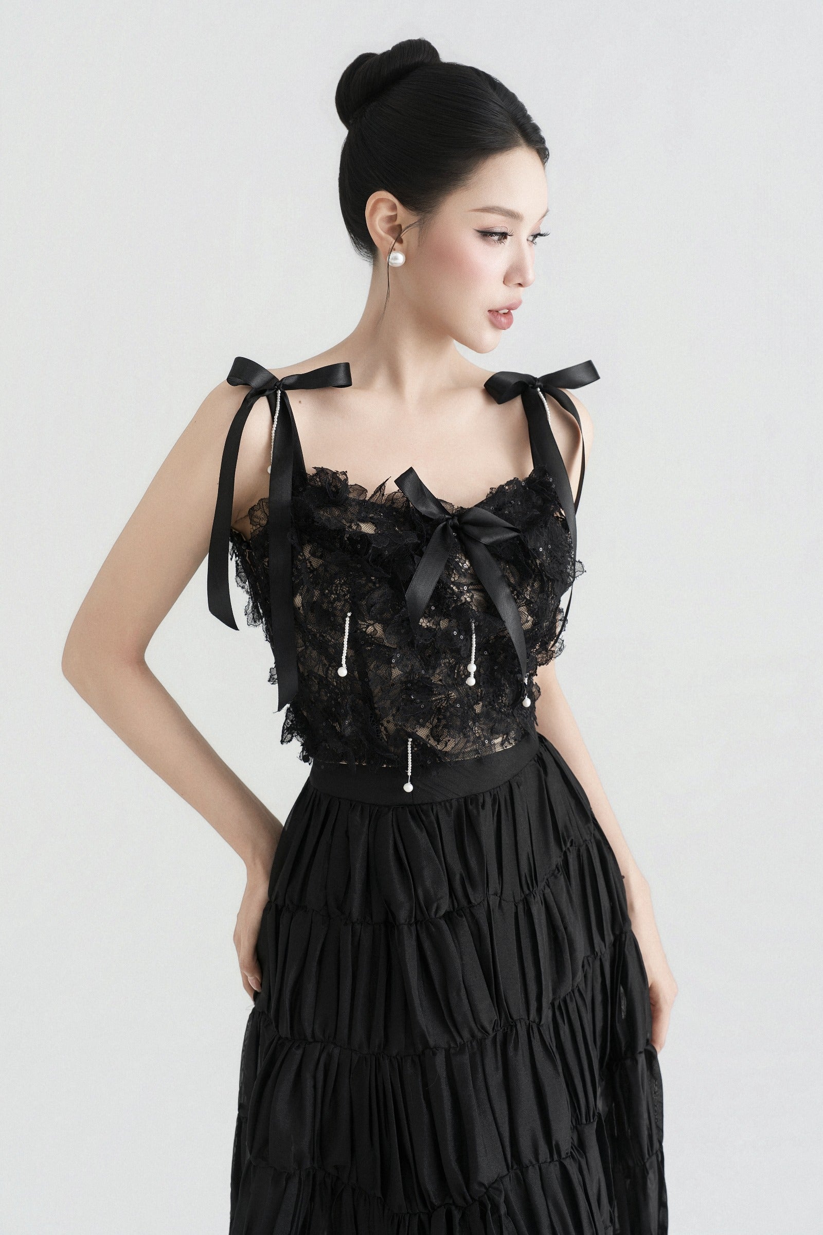 Morven Ribbon Top - MEAN BLVD