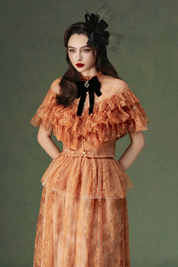 Muse A-line Gathering Skirt - MEAN BLVD