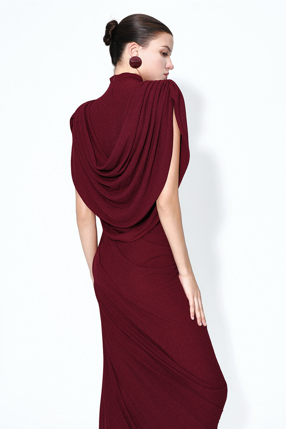 Nash Draped Maxi Dress