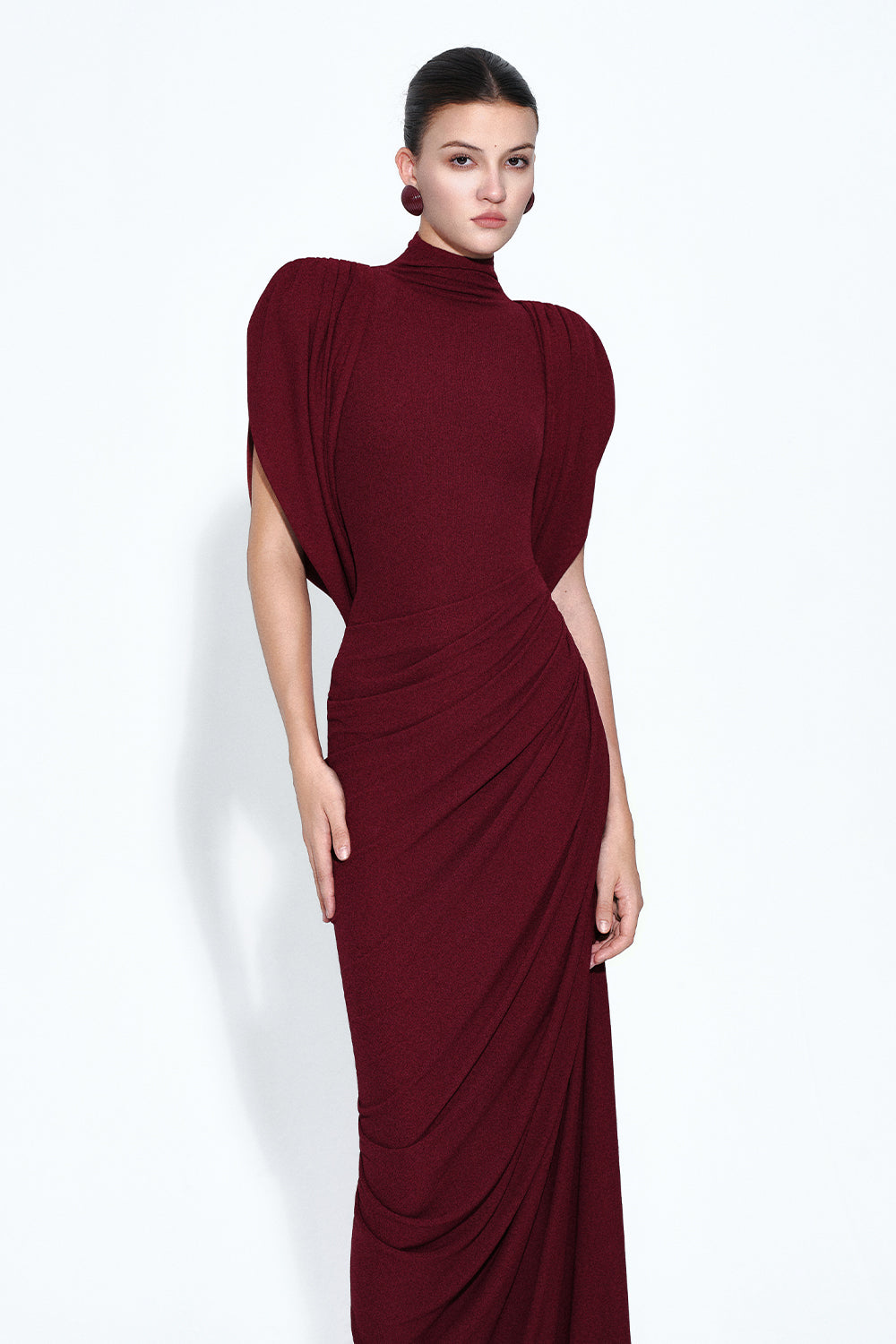 Nash Draped Maxi Dress