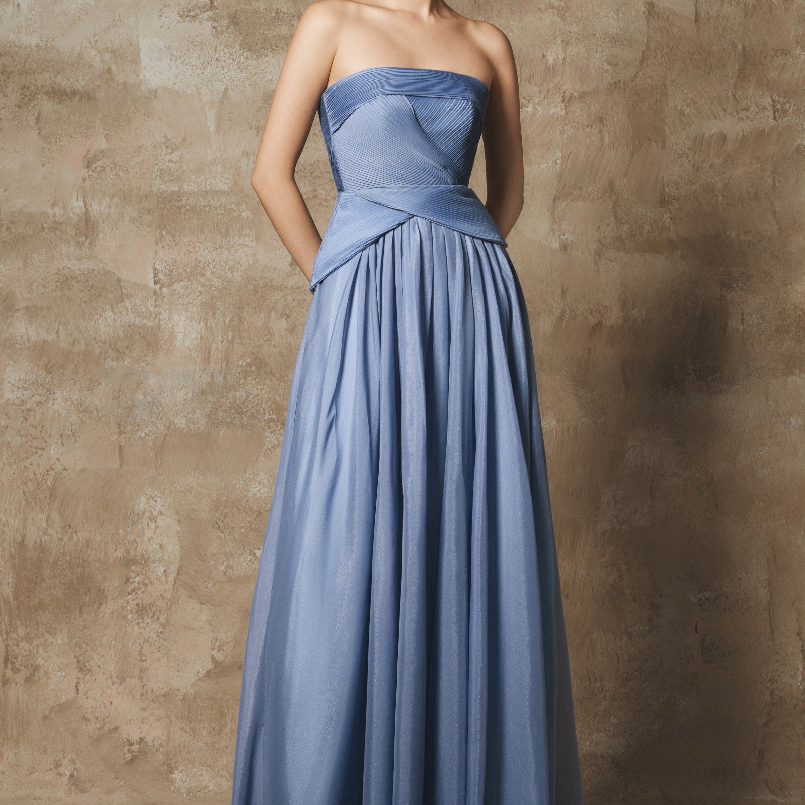 Noon Pleated Maxi Dress