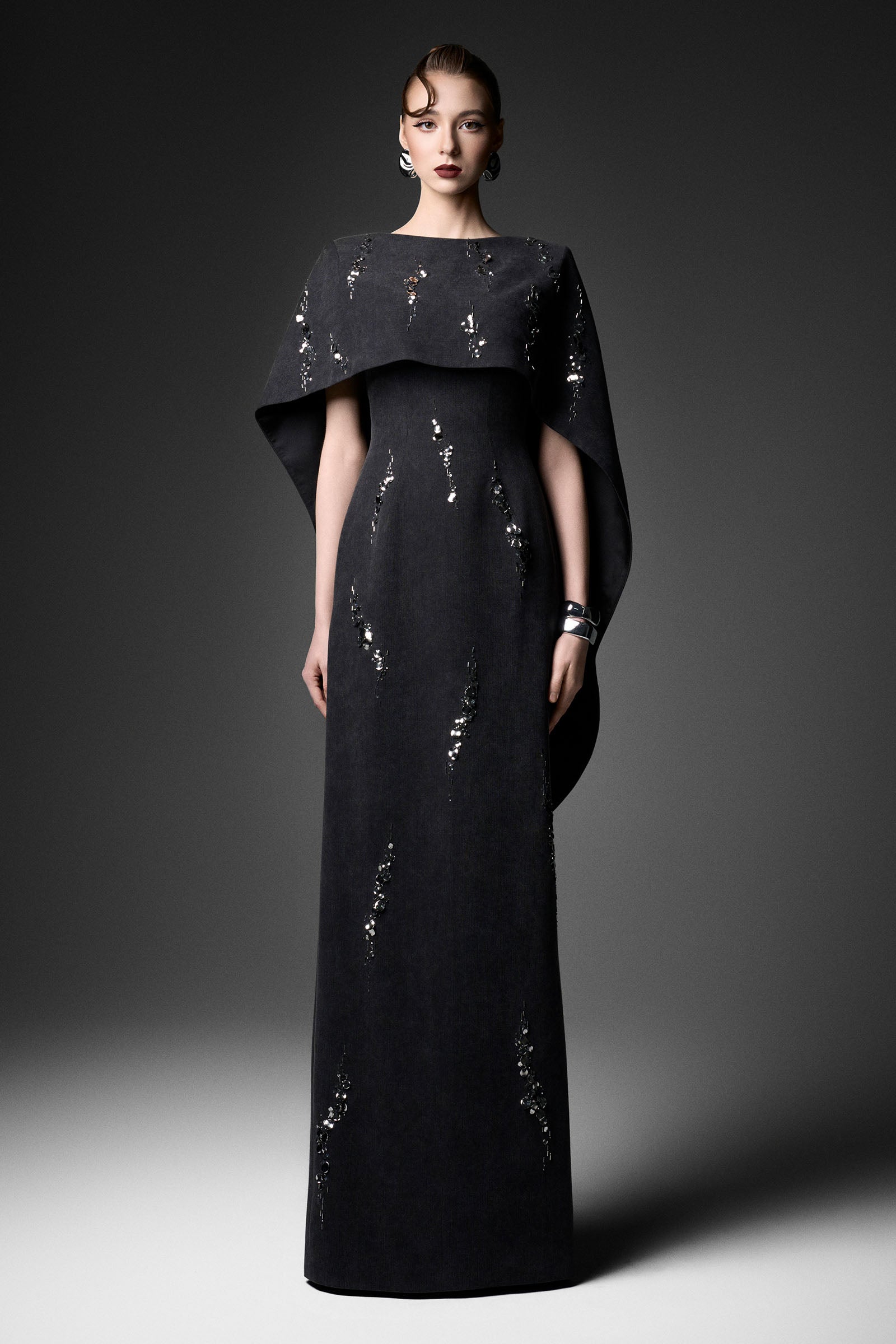 boat neck black dress Nacre Maxi Slate / S The fitted A color:Oatmeal Poofy Skirt Wound Care – USA