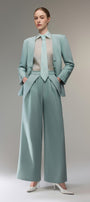 Nacré Lapelless Blazer - MEAN BLVD