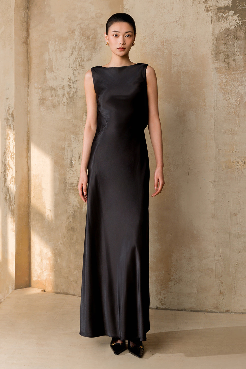 Nacy Sheath Maxi Dress - MEAN BLVD