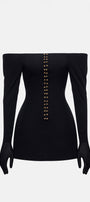 Nara Glove Sleeve Mini Dress - MEAN BLVD