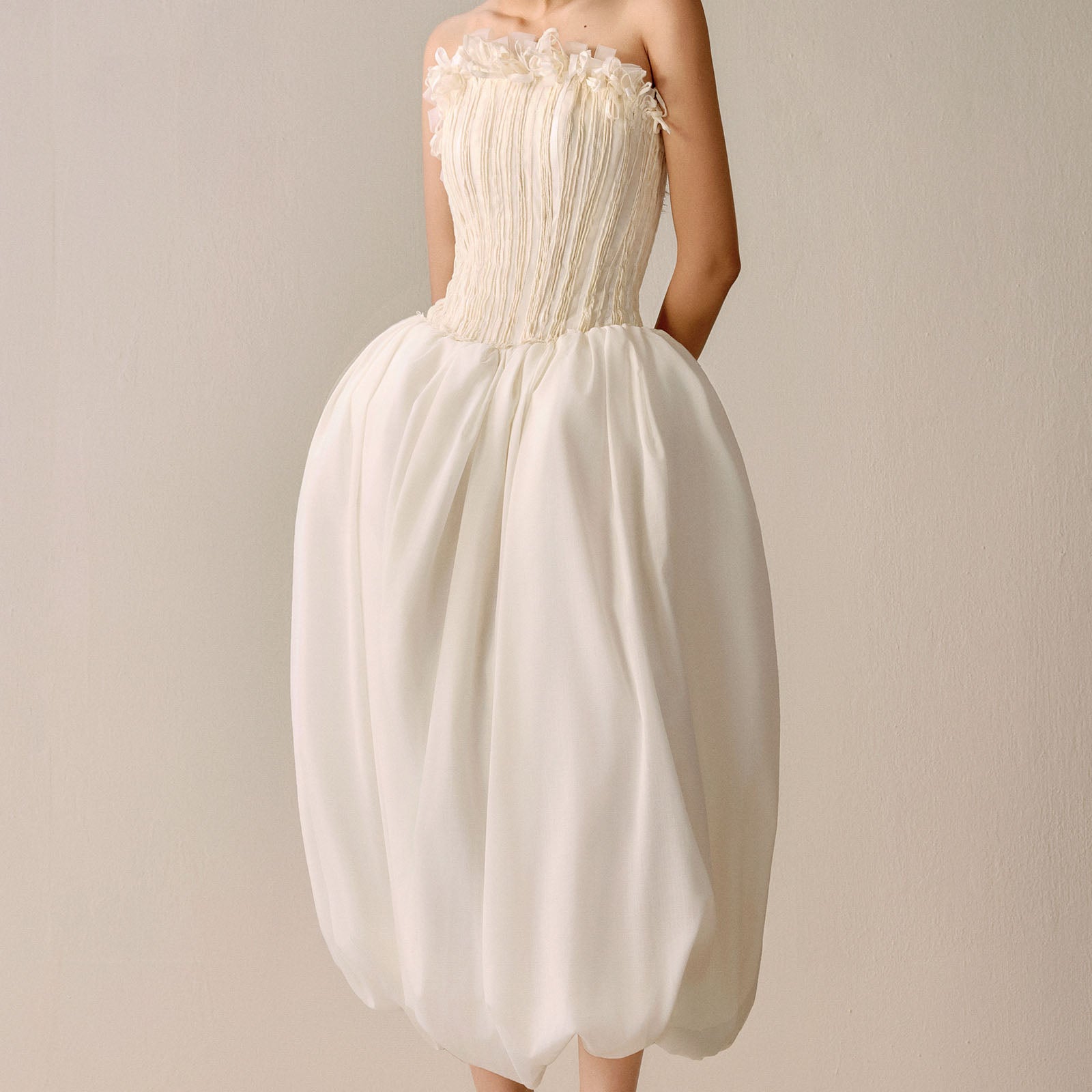 Natalia Bubble Midi Dress - MEAN BLVD