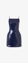 Siren Sequin Lace-Up Mini Dress 2