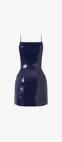 Siren Sequin Lace-Up Mini Dress 4