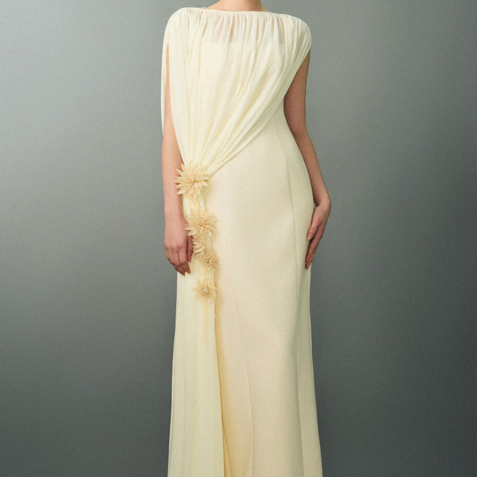 Nayla Boat Neck Maxi Dress - MEAN BLVD