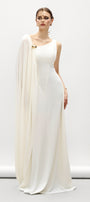 Nerina Cape Sleeve Maxi Dress - MEAN BLVD